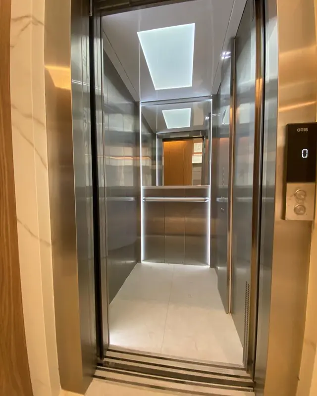 Elevador interno da casa